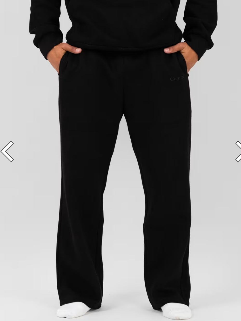 Comfrt NWTstraight leg sweatpants size small